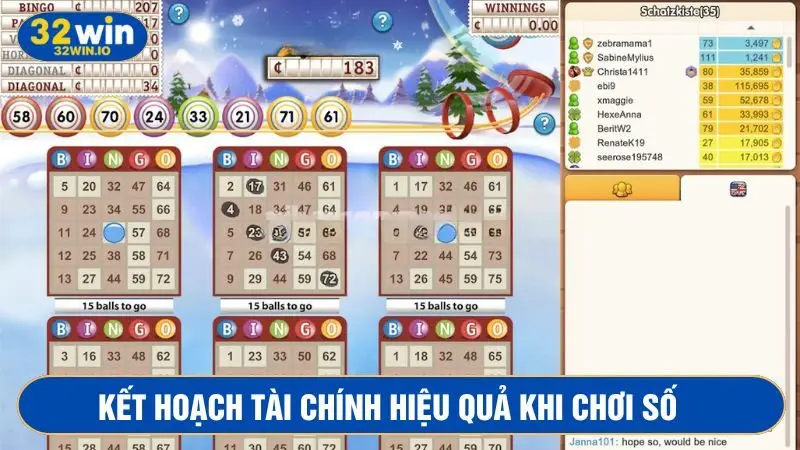 Theo dõi kết quả và ghi chép lại lịch sử đặt số 