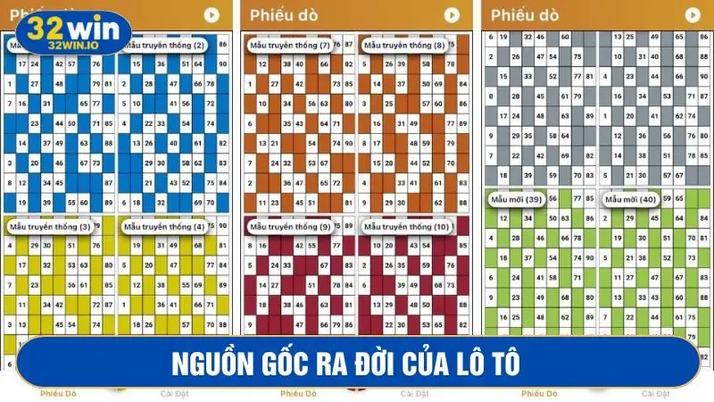 Lô tô bắt nguồn từ trò chơi dân gian 